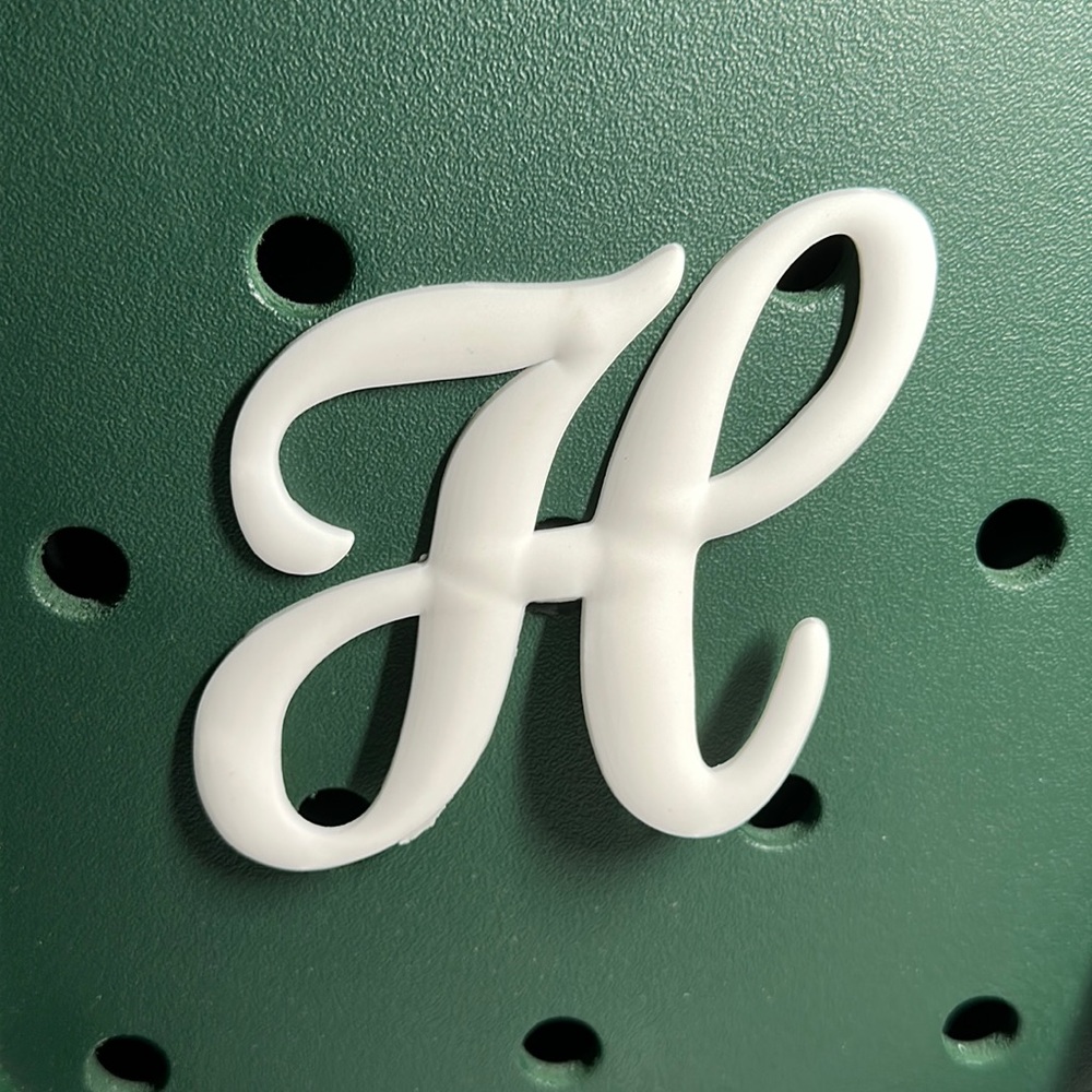 Alphabet BOGG BAG Inspired Decor Letter “H” - #135